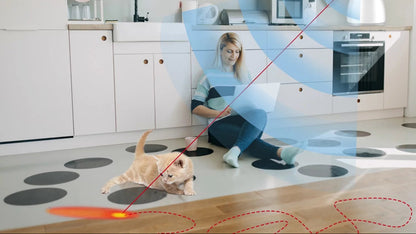 Cat Toys,The 4Th Generation Real Random Trajectory,Motion Activated Rechargeable Automatic Cat Laser Toy,Interactive Cat Toys for Indoor Cats/Kitten/Dogs